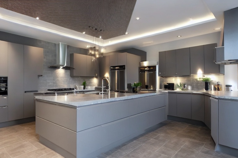Intrahome Milano Living 2 χρώμα Εφέ Πέτρας Γκρι έπιπλα κουζίνας 10 Μέτρα συνολικα τρέχον μέτρα Intrahome-65652426