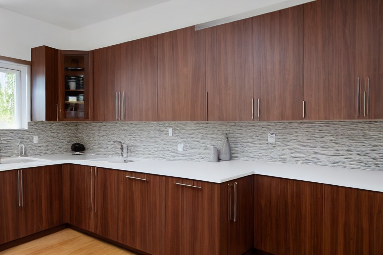 Intrahome Milano Art 2 χρώμα Καπλαμάς Καρυδιά έπιπλα κουζίνας 10 Μέτρα συνολικα τρέχον μέτρα Intrahome-65652417