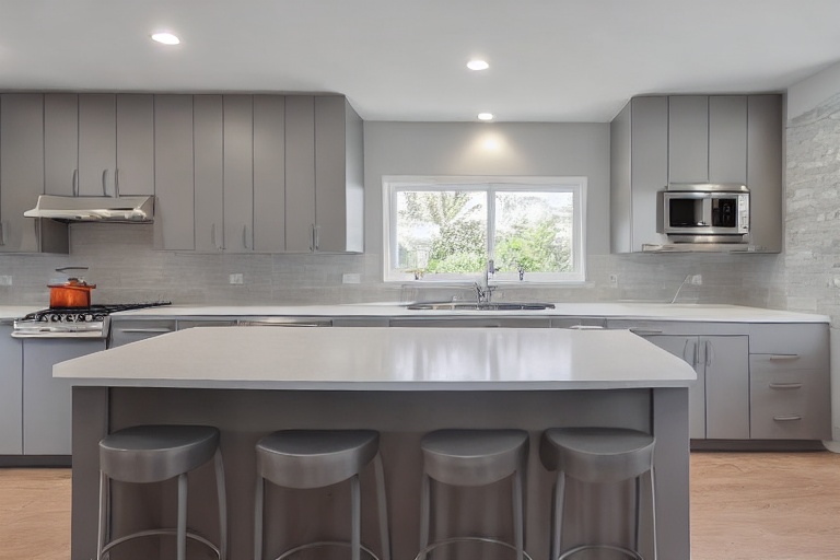 Intrahome Parma Living 2 χρώμα Λακέ Γκρι Ανοιχτό έπιπλα κουζίνας 10 Μέτρα συνολικα τρέχον μέτρα Intrahome-65652346