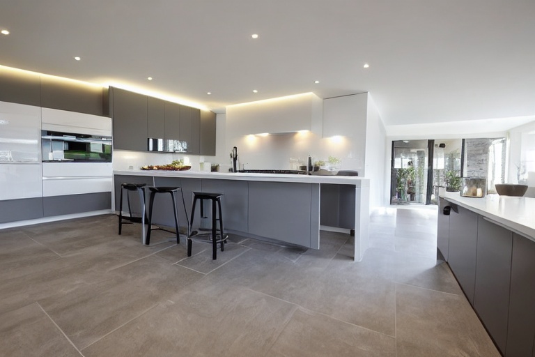 Intrahome Parma Elegance 2 χρώμα Εφέ Πέτρας Γκρι έπιπλα κουζίνας 10 Μέτρα συνολικα τρέχον μέτρα Intrahome-65652339