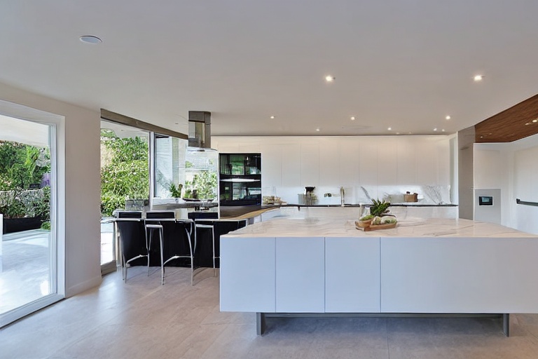 Intrahome Napoli Concept 2 χρώμα Εφέ Λευκού Μαρμάρου έπιπλα κουζίνας 10 Μέτρα συνολικα τρέχον μέτρα Intrahome-65652321