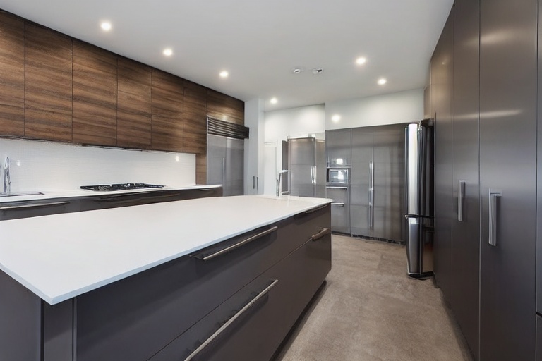 Intrahome Aurora Style 2 χρώμα Λευκό Ματ Πάνω & Ανθρακί Κάτω έπιπλα κουζίνας 10 Μέτρα συνολικα τρέχον μέτρα Intrahome-65652289