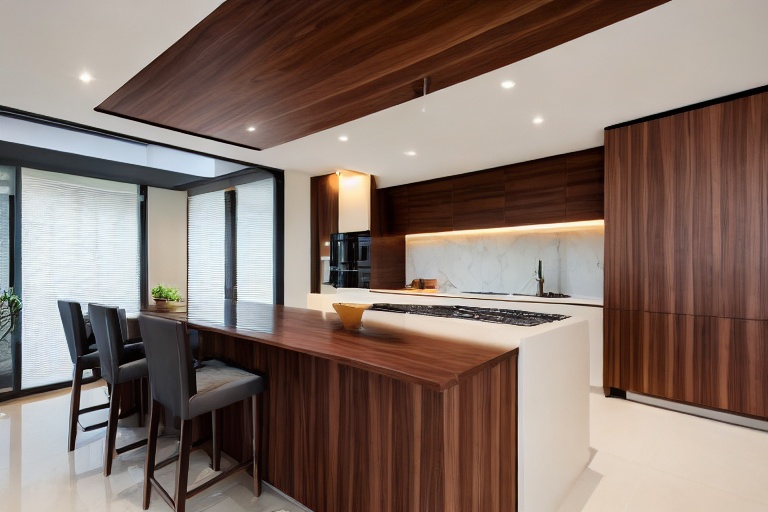 Intrahome Luna Elegance 2 χρώμα Καπλαμάς Καρυδιά έπιπλα κουζίνας 10 Μέτρα συνολικα τρέχον μέτρα Intrahome-65652259