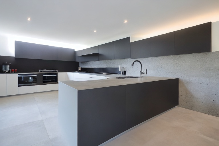 Intrahome Harmony Design 2 χρώμα Εφέ Τσιμέντου έπιπλα κουζίνας 10 Μέτρα συνολικα τρέχον μέτρα Intrahome-65652188