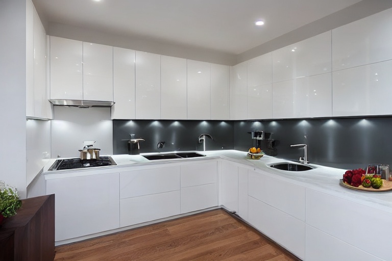 Intrahome Loft Select 2 χρώμα Λακέ Εκρού Ματ έπιπλα κουζίνας 10 Μέτρα συνολικα τρέχον μέτρα Intrahome-65652143