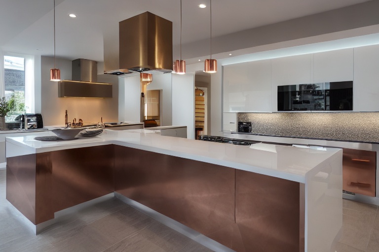 Intrahome Loft Craft 2 χρώμα Βουρτσιστό Χάλκινο έπιπλα κουζίνας 10 Μέτρα συνολικα τρέχον μέτρα Intrahome-65652138