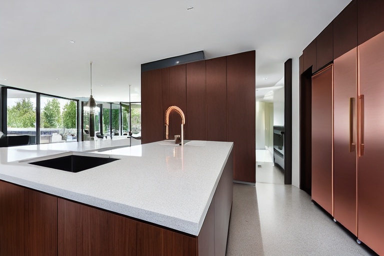 Intrahome Loft Lux 2 χρώμα Βουρτσιστό Χάλκινο έπιπλα κουζίνας 10 Μέτρα συνολικα τρέχον μέτρα Intrahome-65652133