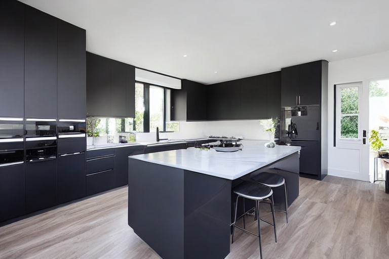 Intrahome Scandi Select 2 χρώμα Λακέ Ανθρακί έπιπλα κουζίνας 10 Μέτρα συνολικα τρέχον μέτρα Intrahome-65652103