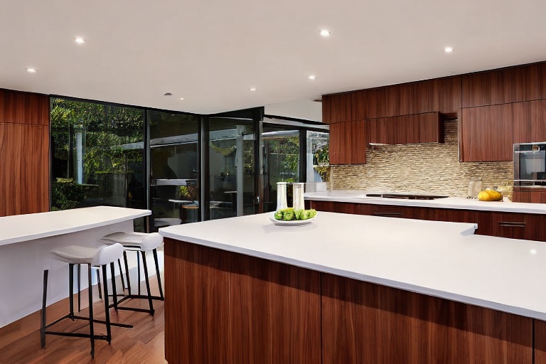 Intrahome Scandi One 2 χρώμα Καπλαμάς Καρυδιά έπιπλα κουζίνας 10 Μέτρα συνολικα τρέχον μέτρα Intrahome-65652095