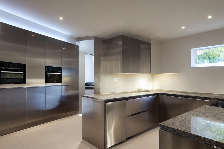 Intrahome Bianca Elegance 2 χρώμα Βουρτσιστό Ανοξείδωτο έπιπλα κουζίνας 10 Μέτρα συνολικα τρέχον μέτρα Intrahome-65652059