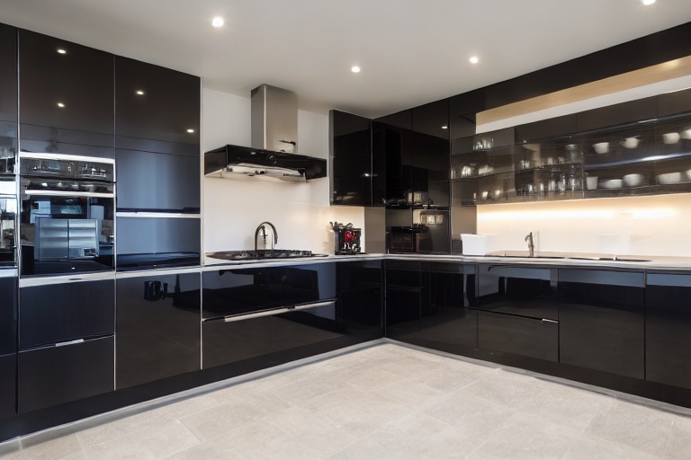 Intrahome Venezia Prime 2 χρώμα Εφέ Δέρμα Σκούρο έπιπλα κουζίνας 10 Μέτρα συνολικα τρέχον μέτρα Intrahome-65652052