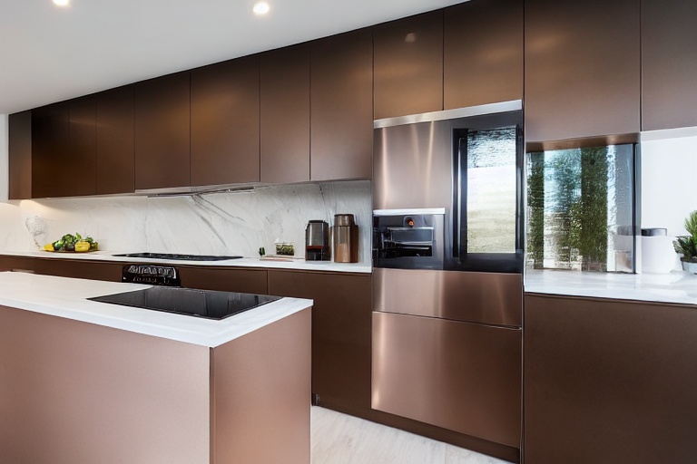 Intrahome Venezia Classic 2 χρώμα Βουρτσιστό Χάλκινο έπιπλα κουζίνας 10 Μέτρα συνολικα τρέχον μέτρα Intrahome-65652045