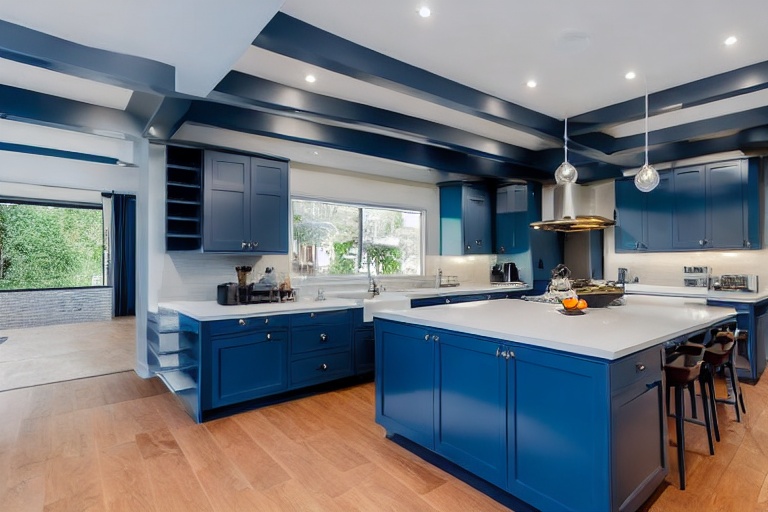 Intrahome Riviera Plus 2 χρώμα Λακέ Πετρόλ έπιπλα κουζίνας 10 Μέτρα συνολικα τρέχον μέτρα Intrahome-65652031