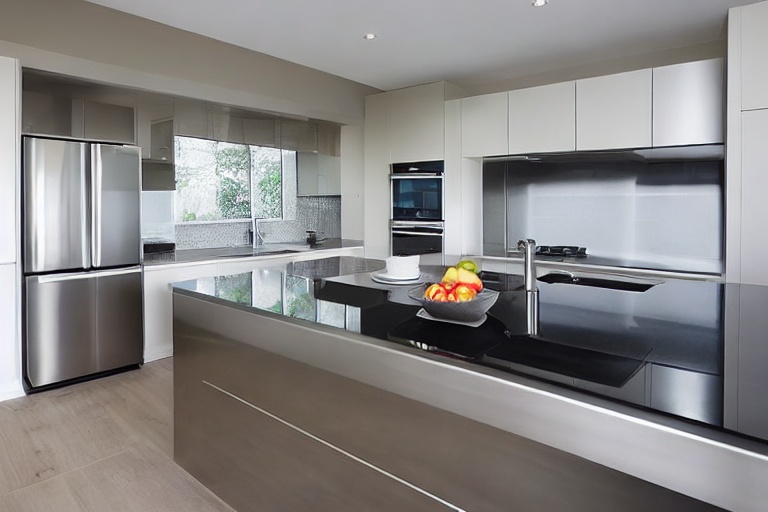 Intrahome Riviera Style 2 χρώμα Βουρτσιστό Ανοξείδωτο έπιπλα κουζίνας 10 Μέτρα συνολικα τρέχον μέτρα Intrahome-65652029