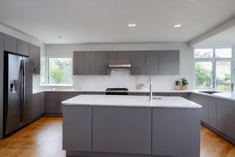 Intrahome Riviera Elegance 2 χρώμα Λακέ Γκρι Ανοιχτό έπιπλα κουζίνας 10 Μέτρα συνολικα τρέχον μέτρα Intrahome-65652019
