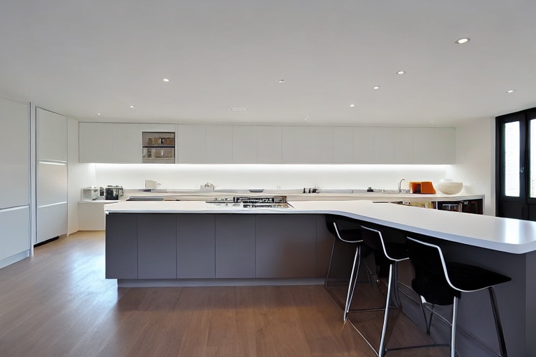 Intrahome Valencia Home 2 χρώμα Λακέ Λευκό Ματ έπιπλα κουζίνας 10 Μέτρα συνολικα τρέχον μέτρα Intrahome-65651987