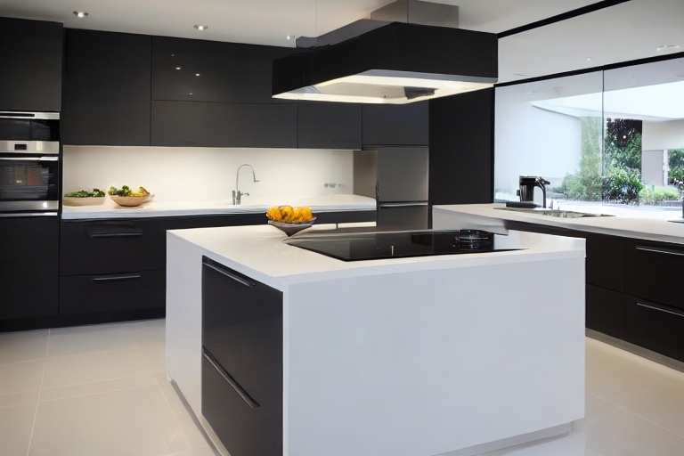 Intrahome Valencia Elegance 2 χρώμα Λευκό Ματ Πάνω & Ανθρακί Κάτω έπιπλα κουζίνας 10 Μέτρα συνολικα τρέχον μέτρα Intrahome-65651979