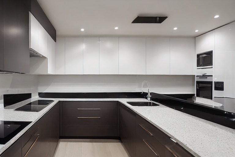 Intrahome Athena Design 2 χρώμα Εφέ Δέρμα Σκούρο έπιπλα κουζίνας 10 Μέτρα συνολικα τρέχον μέτρα Intrahome-65651928