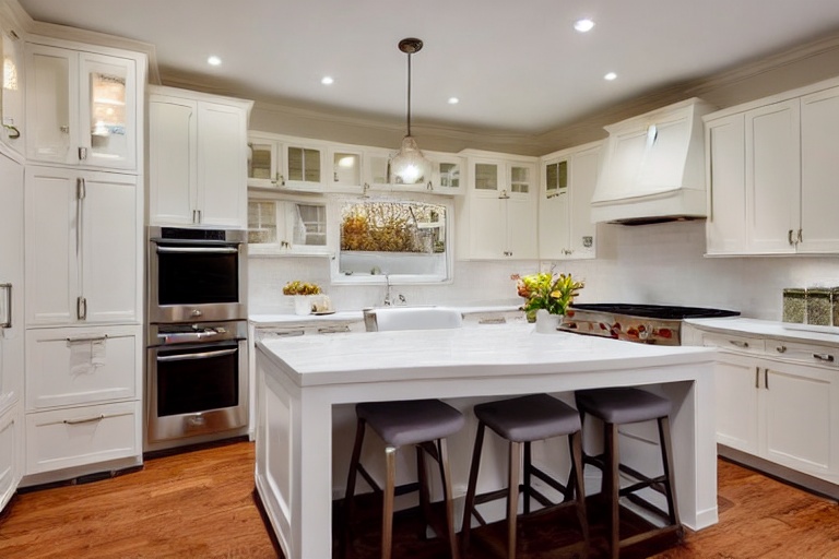 Intrahome Athena Home 2 χρώμα Νησί Τερακότα & Κρεμ Περίμετρος έπιπλα κουζίνας 10 Μέτρα συνολικα τρέχον μέτρα Intrahome-65651927