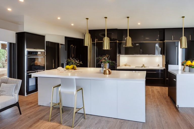 Intrahome Olympia Craft 2 χρώμα Βουρτσιστός Ορείχαλκος έπιπλα κουζίνας 10 Μέτρα συνολικα τρέχον μέτρα Intrahome-65651898