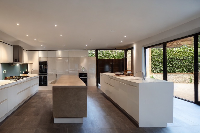 Intrahome Estia Modern 2 χρώμα Λακέ Τερακότα έπιπλα κουζίνας 10 Μέτρα συνολικα τρέχον μέτρα Intrahome-65651864