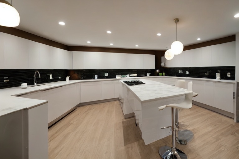 Intrahome Nefeli Max 2 χρώμα Κρεμ Πάνω & Ξύλο Κάτω έπιπλα κουζίνας 10 Μέτρα συνολικα τρέχον μέτρα Intrahome-65651850