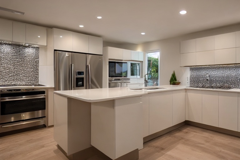 Intrahome Alkyoni Modern 2 χρώμα Κρεμ Πάνω & Ξύλο Κάτω έπιπλα κουζίνας 10 Μέτρα συνολικα τρέχον μέτρα Intrahome-65651824