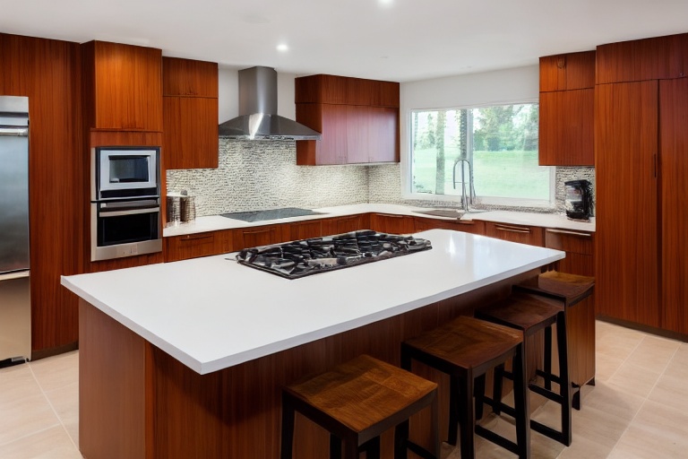 Intrahome Thalassa Home 2 χρώμα Καπλαμάς Teak έπιπλα κουζίνας 10 Μέτρα συνολικα τρέχον μέτρα Intrahome-65651807