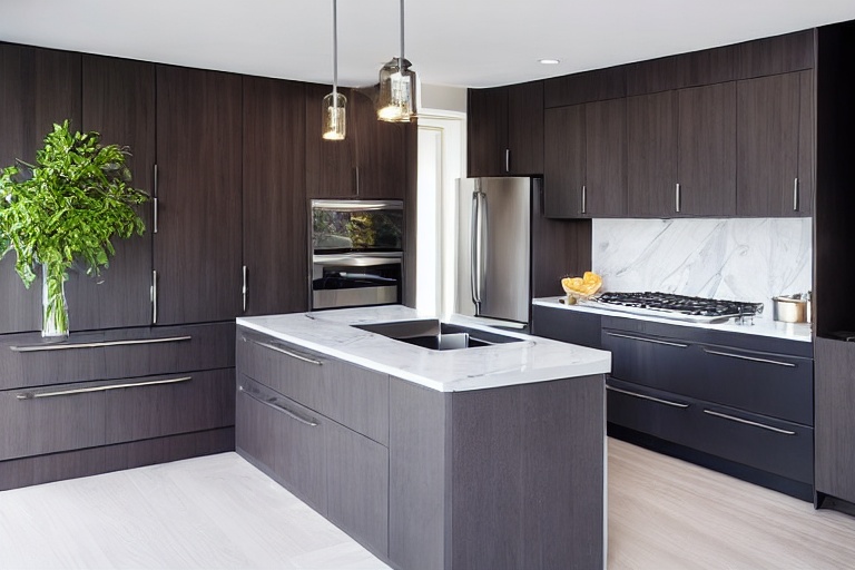 Intrahome Delphi Elegance 2 χρώμα Νησί Καρυδιά & Γκρι Περίμετρος έπιπλα κουζίνας 10 Μέτρα συνολικα τρέχον μέτρα Intrahome-65651759