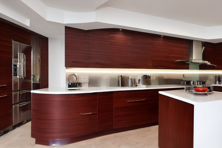 Intrahome Linea Select 2 χρώμα Καπλαμάς Μαόνι έπιπλα κουζίνας 10 Μέτρα συνολικα τρέχον μέτρα Intrahome-65651663