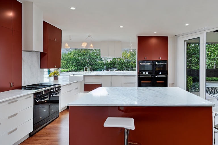 Intrahome Forma Living 2 χρώμα Λακέ Τερακότα έπιπλα κουζίνας 10 Μέτρα συνολικα τρέχον μέτρα Intrahome-65651646