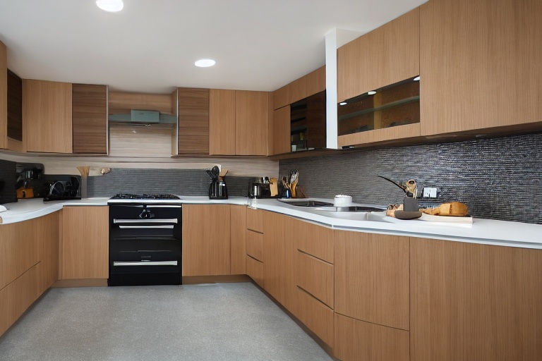 Intrahome Domus Elegance 2 χρώμα Καπλαμάς Δρυς Καπνιστή έπιπλα κουζίνας 10 Μέτρα συνολικα τρέχον μέτρα Intrahome-65651599