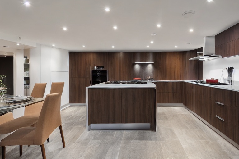 Intrahome Domus One 2 χρώμα Καπλαμάς Δρυς Σκούρα έπιπλα κουζίνας 10 Μέτρα συνολικα τρέχον μέτρα Intrahome-65651595