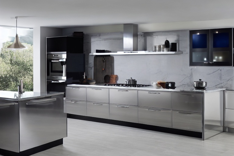 Intrahome Vertex Prime 2 χρώμα Γυαλιστερό Ανοξείδωτο έπιπλα κουζίνας 10 Μέτρα συνολικα τρέχον μέτρα Intrahome-65651552
