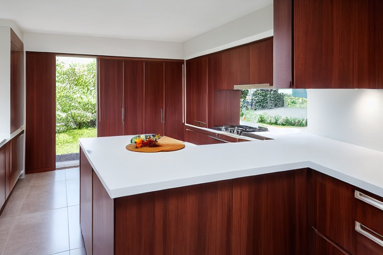 Intrahome Vertex Classic 2 χρώμα Καπλαμάς Μαόνι έπιπλα κουζίνας 10 Μέτρα συνολικα τρέχον μέτρα Intrahome-65651545