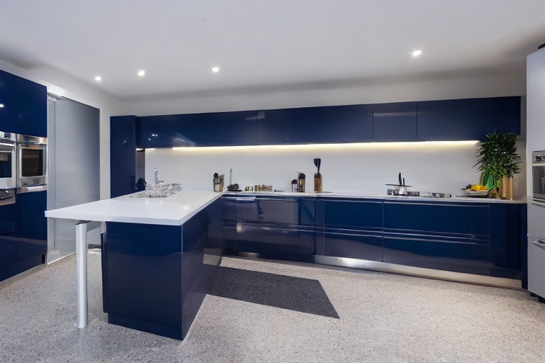 Intrahome Matrix Living 2 χρώμα Λακέ Ναυτικό Μπλε έπιπλα κουζίνας 10 Μέτρα συνολικα τρέχον μέτρα Intrahome-65651526
