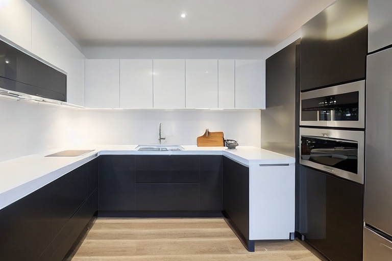Intrahome Matrix Classic 2 χρώμα Λακέ Λευκό Ματ έπιπλα κουζίνας 10 Μέτρα συνολικα τρέχον μέτρα Intrahome-65651525