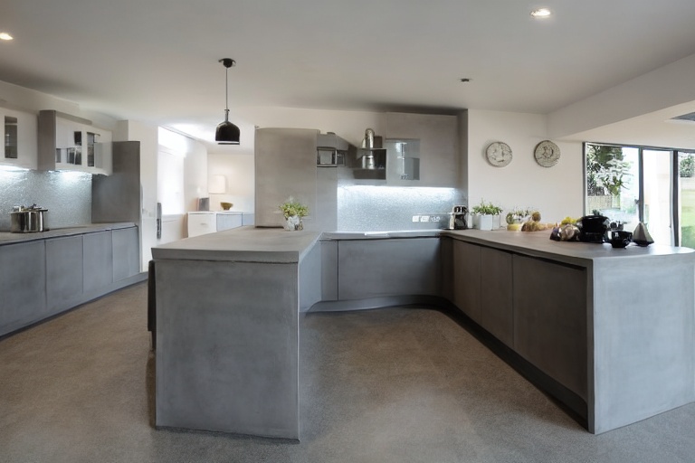 Intrahome Matrix Elegance 2 χρώμα Εφέ Τσιμέντου έπιπλα κουζίνας 10 Μέτρα συνολικα τρέχον μέτρα Intrahome-65651519
