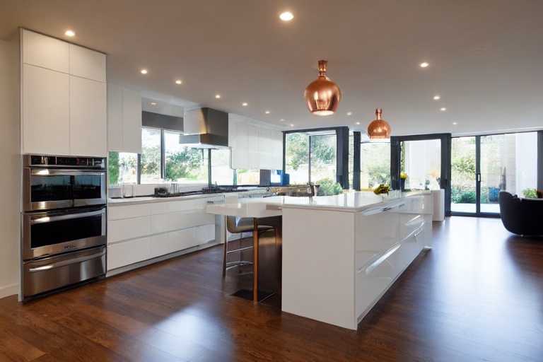 Intrahome Matrix One 2 χρώμα Βουρτσιστό Χάλκινο έπιπλα κουζίνας 10 Μέτρα συνολικα τρέχον μέτρα Intrahome-65651515