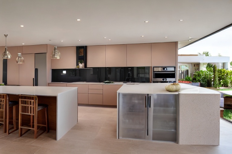 Intrahome Onyx Plus 2 χρώμα Λακέ Τερακότα έπιπλα κουζίνας 10 Μέτρα συνολικα τρέχον μέτρα Intrahome-65651491