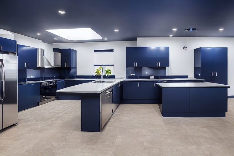 Intrahome Verona Select 3 χρώμα Λακέ Ναυτικό Μπλε έπιπλα κουζίνας 10 Μέτρα συνολικα τρέχον μέτρα Intrahome-65651443