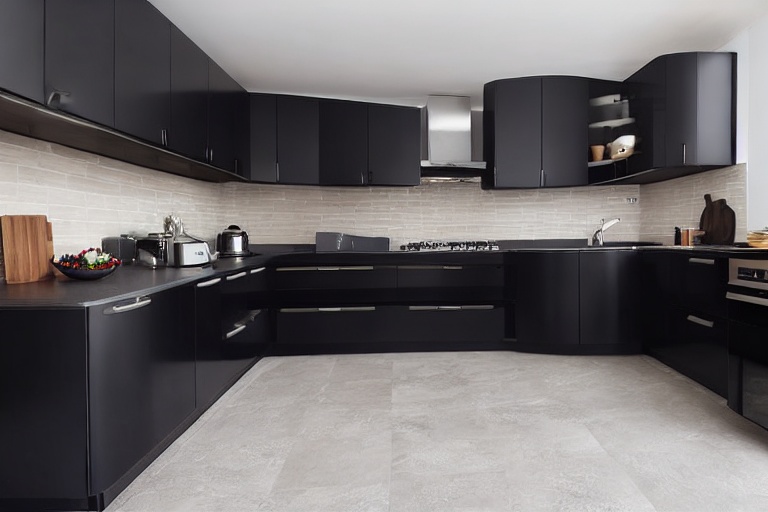 Intrahome Verona Studio 3 χρώμα Εφέ Δέρμα Σκούρο έπιπλα κουζίνας 10 Μέτρα συνολικα τρέχον μέτρα Intrahome-65651440