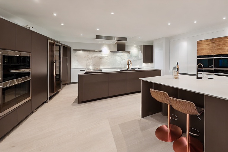 Intrahome Verona One 3 χρώμα Βουρτσιστό Χάλκινο έπιπλα κουζίνας 10 Μέτρα συνολικα τρέχον μέτρα Intrahome-65651435