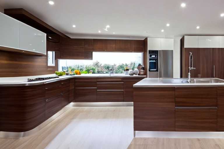 Intrahome Milano Prime 3 χρώμα Καπλαμάς Καρυδιά έπιπλα κουζίνας 10 Μέτρα συνολικα τρέχον μέτρα Intrahome-65651432