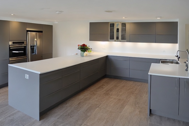 Intrahome Milano Design 3 χρώμα Εφέ Πέτρας Γκρι έπιπλα κουζίνας 10 Μέτρα συνολικα τρέχον μέτρα Intrahome-65651428