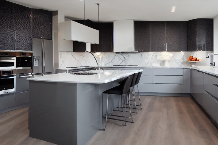 Intrahome Milano Home 3 χρώμα Λακέ Γκρι Ανοιχτό έπιπλα κουζίνας 10 Μέτρα συνολικα τρέχον μέτρα Intrahome-65651427