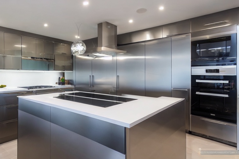 Intrahome Milano Classic 3 χρώμα Γυαλιστερό Ανοξείδωτο έπιπλα κουζίνας 10 Μέτρα συνολικα τρέχον μέτρα Intrahome-65651425