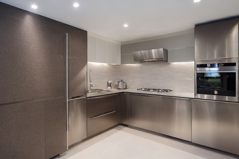 Intrahome Milano Signature 3 χρώμα Βουρτσιστό Ανοξείδωτο έπιπλα κουζίνας 10 Μέτρα συνολικα τρέχον μέτρα Intrahome-65651422