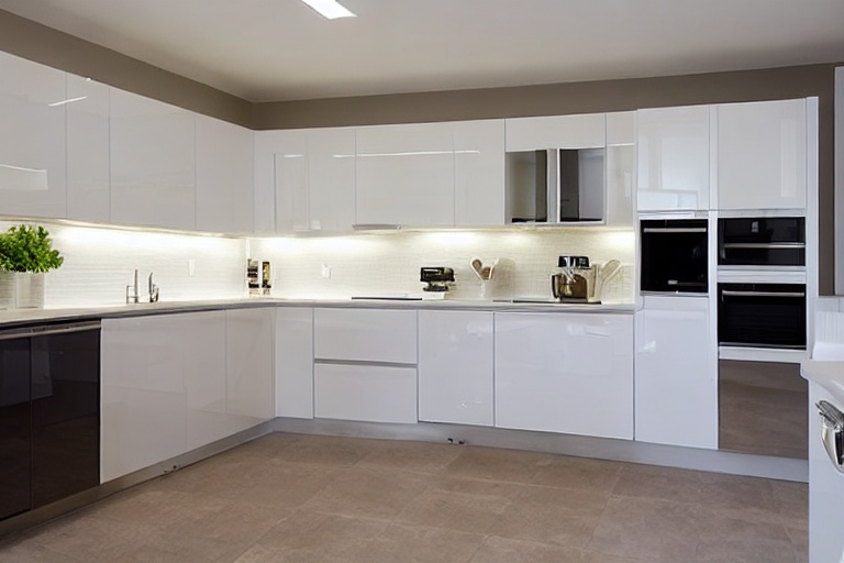Intrahome Torino Max 3 χρώμα Λακέ Λευκό Γυαλιστερό έπιπλα κουζίνας 10 Μέτρα συνολικα τρέχον μέτρα Intrahome-65651410