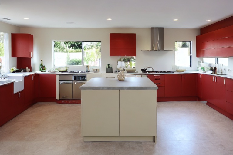 Intrahome Siena Lux 3 χρώμα Νησί Τερακότα & Κρεμ Περίμετρος έπιπλα κουζίνας 10 Μέτρα συνολικα τρέχον μέτρα Intrahome-65651373